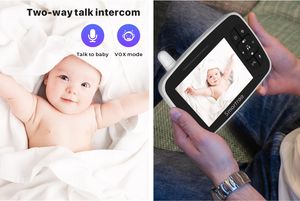 Moniteur intelligent sans fil pour bébé, à infrarouge, Vision nocturne, intelligente, produits de sécurité, pour <span class=keywords><strong>nounou</strong></span>, <span class=keywords><strong>nounou</strong></span>, à bas <span class=keywords><strong>prix</strong></span>, nouvelle collection 2020 - Product Image 5