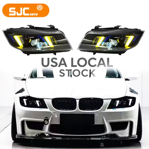 Fari a LED SJC DUAL COLOR DRL per <span class=keywords><strong>BMW</strong></span> E90, Stile SNAKE <span class=keywords><strong>EYES</strong></span>, Serie 3 330i 320i, Luci di Segnalazione, Accessori Auto - Product Image 1