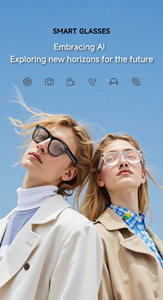 AG08 Trends Lightweight Smart Glasses Wireless 800W Pixels Camera Flip Waterproof Travel AI Translation for Hands-Free Filming - Product Image 3