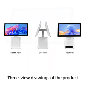 ระบบขายหน้าร้าน (POS) แบบหน้าจอสัมผัส Leiling LL-18C11FA ขนาด 11.6 นิ้ว ดีไซน์บางเฉียบ ความละเอียด Full HD รองรับ Bluetooth 5.2/Wi-Fi 6 ชิปประมวลผล RK3568 แบบ 4-Core - Product Image 4