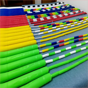 Corda per saltare in rilievo con perline di vendita a caldo regolabile per cross fitness training corda per saltare con perline - Product Image 2