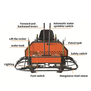 Machine à lisser le béton de haute qualité, à propulsion par <span class=keywords><strong>hélicoptère</strong></span>, pour la <span class=keywords><strong>vente</strong></span> - Product Image 3