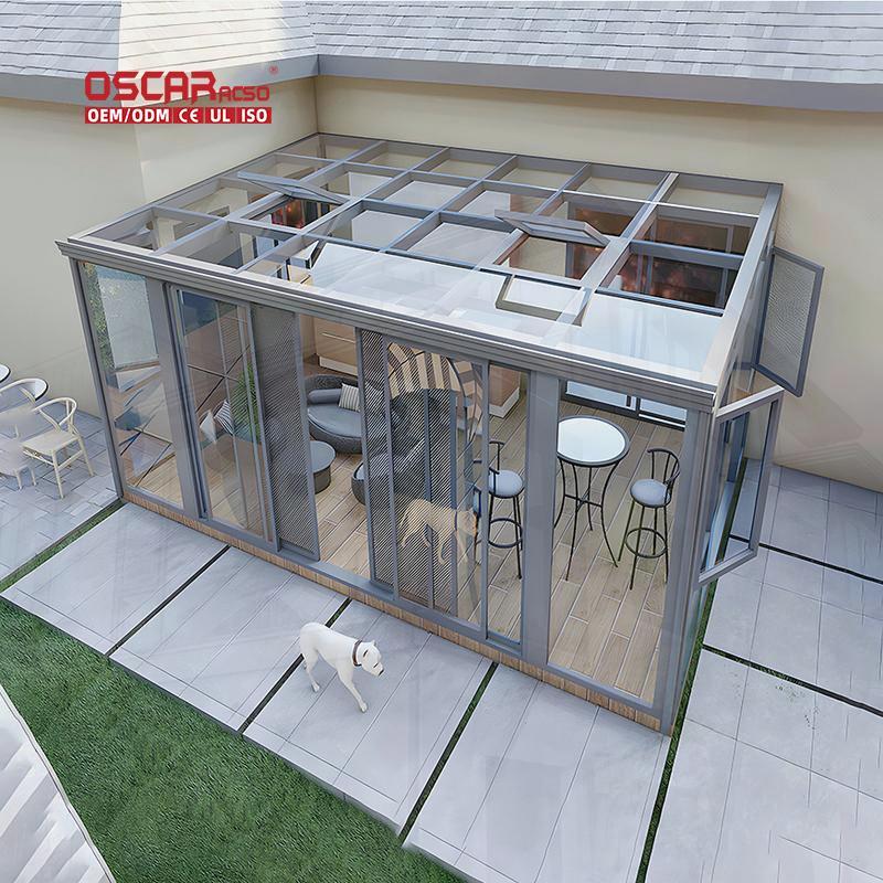 Customized Color Aluminum Louvered Roof with