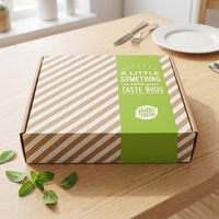 Boîte d'emballage pour expédition de marchandises e-commerce, pliable, écologique, avec impression UV en relief, motif personnalisé de la marque