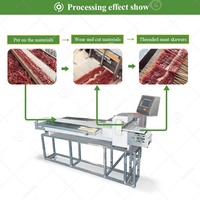 Machine commerciale automatique de brochettes de kebab et de souvlaki pour viande de porc et de poulet