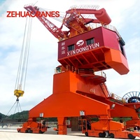Nueva Grúa Portátil de Puerto ZEHUA Serie MQ 2026 de 100T para Muelle y Astillero