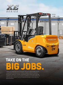 מלגזה חשמלית בעלת 4 גלגלים והנעה 2X4, סדרת Hangcha Xe, 2000-3800 ק\"ג, הפעלה בישיבה, איכות גבוהה, ניתנת להתאמה אישית, הזמנה מינימלית 1 יחידה בסיטונאות. - Product Image 4