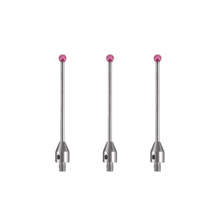 Stylet de sonde Renishaw A-5003-4799 de remplacement M4 Ruby mesurant 4mm Stylet en acier tungstène Longueur 50mm Kit de stylet CMM - Product Image 1