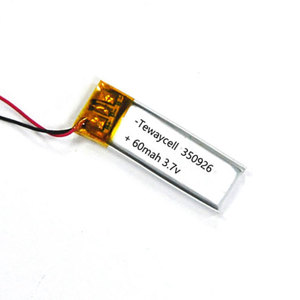55mAH 350926 <span class=keywords><strong>3</strong></span>,7 v cell quadcopter Battery de ion lithium polymer cells packet with connector for ups - Product Image 3