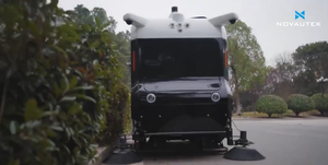 Robot de Limpieza Inteligente para Exteriores |   Vehículo Autónomo L4 de Gran Capacidad para Calle |   Robot de Limpieza con Aspiradora y Mopa Automática -C7 - Product Image 2