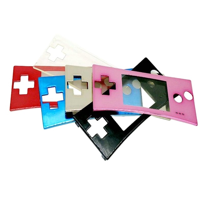 New Shell Faceplate Case Cover for GameBoy Micro for GBM Game Console Face Plate Faceplate Shell Cover Case