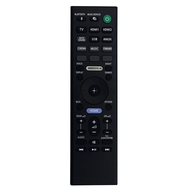 RMT-AH509U Sub RMT-AH509J Replacement Remote Control for Sony Sound Bar Surround Speaker