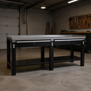 Armoire à outils 506 TAC, plan de travail en acier, 72 pouces de long, robuste, pour garage et atelier, avec étagère - Product Image 3