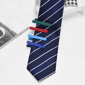 OEM, Dropshipping, venta caliente, estilo occidental, negocios, hombre, Clip de corbata de Color