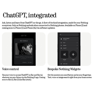 Auriculares Inalámbricos Originales Nothing Ear (a) con Bluetooth, Cancelación Activa de Ruido (ANC) de 45dB, Dinámicos, LDAC, Hasta 42.5 Horas de Tiempo de Escucha - Product Image 5