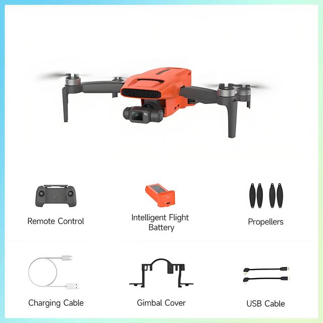 Gimbal Camera FPV RC Racing Drone with Remote Control Li-ion 2S Battery 6-Axis Gyro 4K GPS Brushless Motor Plastic Mini Flight
