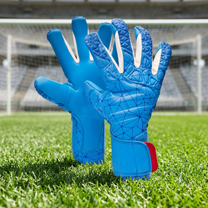 Guantes de Portero Unisex con Logotipo Personalizado, Agarre Fuerte, Diseño Antideslizante, Corte Negativo, Material de Látex, Cierre de Gancho y Bucle de Alta Calidad - Product Image 2