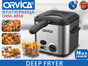 Freidora Eléctrica Mini de 1.5L para Uso Doméstico, Venta al por Mayor - Product Image 5