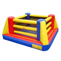 Zone de combat gonflable pour événements commerciaux en plein air et en intérieur, location de fête, lutte, boxe, ring pour enfants et adultes