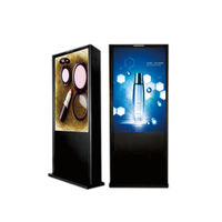 75 pouces extérieur 4K LED Kiosque Panneau Capacitif Publicité Numérique Signalisation Android 8G + 64G Option IPS Écran IP65 pour Ascenseurs