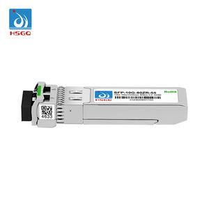 Transceptor SFP+ HSGQ OEM, Fabricante SMF 80KM 1550nm EML/APD LC, Módulo SFP 10G, Transceptores de Fibra Óptica, Compatible con DDM, FTTX - Product Image 2