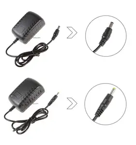 Adaptador de 12v 1a Supply100-240V ac para dc 12 volts, 1amp 12w, 700ma, 500ma, 400ma, com ponta de 5.5x2.5mm para tiras de luz led