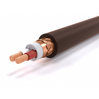 Câble Microphone 2 Cœurs 23AWG Cuivre OFC Faible Bruit Gaine PVC Blindage Combiné en Vrac 2x0.25mm