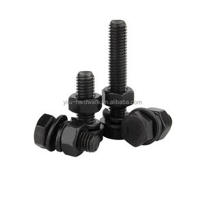 Tornillos hexagonales de acero negro M12 M13 Din933 Sujetadores con 18x80 Mm 8,8 Tuercas y pernos de cabeza hexagonal en tamaños M6 Bouten M10 Tuerca Y <span class=keywords><strong>Perno</strong></span> - Product Image 6