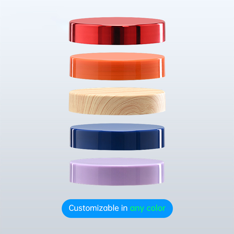 Transparent Wide Mouth Plastic Jars for Cosmetic with Lids and Pad Neck Size 83mm 500 ml Empty clear Cream Cans