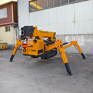 رافعة إنشاءات صغيرة 3 طن 5 طن <span class=keywords><strong>8</strong></span> طن <span class=keywords><strong>10</strong></span> طن بناء هيدروليكي رافعة عنكبوتية مع سلة رجل - Product Image 3