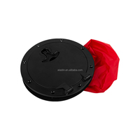 Accessoires pour bateaux et yachts : couvercle de trappe de pont en plastique ABS de 6 et 8 pouces pour bateau