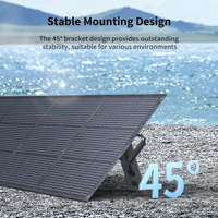 Panneau Solaire Monocristallin 200W en Gros, Module PV Haute Efficacité 12V 24V pour Camping-Car, Camping, Maison, Recharge de Batterie Hors Réseau