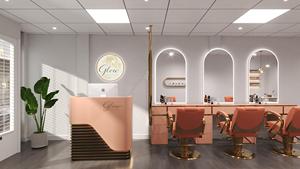 Aménagement personnalisé de salon de beauté, mobilier moderne pour bar à ongles, équipements de spa et design d'intérieur - Product Image 2