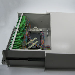 19 pollici 1u 2u 1 ru 2ru rack fibra ottica patch panel terminal box sc apc connettore e pigtail odf - Product Image 2