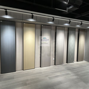 رف عرض حديث قوي وقابل للتخصيص للبلاط والرخام، أرفف معدنية/خشبية، طلاء 300C مقاوم للصدأ، سهل التجميع - Product Image 3