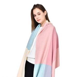 Écharpe longue en coton de luxe pour femmes, hijab, châle d'automne - Product Image 1