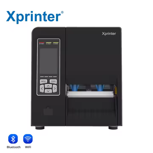Industrial Machine Thermal Transfer Printer 300dpi Barcode USB Stock Thermal Label Printer
