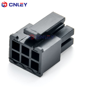 Molex Microfit 3,0 430250600 эквивалентный шаг 6-контактный разъем корпуса Черный адаптер автомобильный мужской - Product Image 3