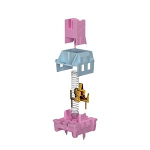 Mechanical Keyboard <b>Switch</b> <b>Pink</b> Linear Hot Swap 5Pin Dust Wall Design - Product Image 2