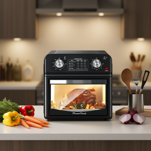 Four à convection PlumChef 7-en-1, 11,8 L, 1500 W, friteuse à air intelligente pour la cuisson à domicile - Product Image 2