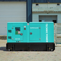 Générateur diesel portable TECHNIC POWER TP-AJ70RE 50kw 220V/110V/230V 50HZ 60HZ Moteur de type silencieux AC DC Vitesse nominale 1500 tr/min