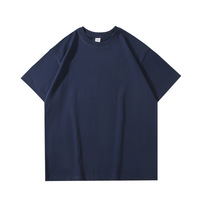 T-shirt unisexe à manches courtes, personnalisé avec logo, couleur unie, brodé, grande taille, respirant, confortable, doux, pour homme