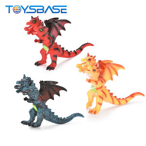 Modelo de juguete de dinosaurio, 26cm, modo Animal dragón de tres cabezas, 2020 - Product Image 2