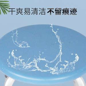 Silla de Ducha de Aleación de Aluminio Dakang, 45x8.5x37.5 cm, Azul Blanco, Antideslizante, Altura Ajustable, para Personas Mayores y Mujeres Embarazadas - Product Image 5
