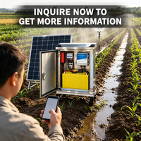 Système d'irrigation solaire YONGAGRI, contrôleur d'irrigation automatique par aspersion pour ferme, verger, serre