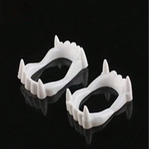 MADESHINE Vente en gros de costumes d'Halloween, cadeaux de fête, femmes, hommes, démon, brillant dans le noir, crocs de <span class=keywords><strong>vampire</strong></span>, fausses <span class=keywords><strong>dents</strong></span>, matériau PP, usine - Product Image 4