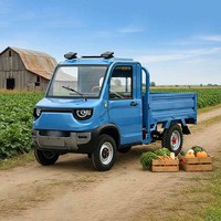 Camionetas Pickup Chinas Camión de Carga Eléctrico Mini Pickup Eléctrica en Venta