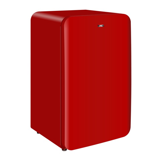 LSC-115 Retro Mini Refrigerator New Condition Household Hotel Use Electric Compressor