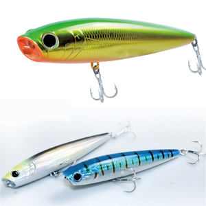 إغراء بوبر قلم رصاص بمياه مالحة ومخزون 95 جرام لكل + + + + + إغراء سطح فارغ طعوم صيد بوبر لبايك باس - Product Image 3