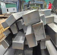 Barres en acier rond laminé à chaud de qualité supérieure 100x100 100mm C45 C72 S400 Q195, barres en acier damas